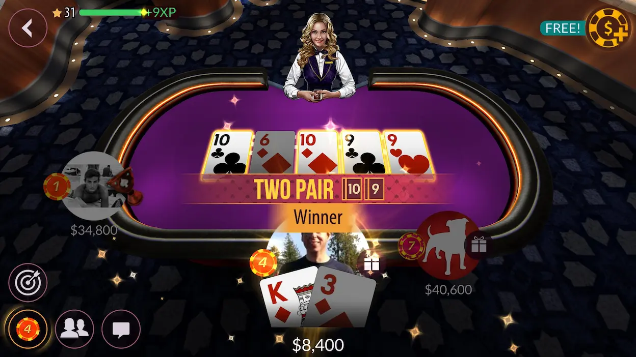 Zynga Poker Game